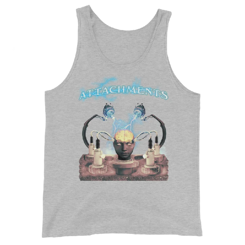 Attachments Graphic Tank Top charcoal tank top