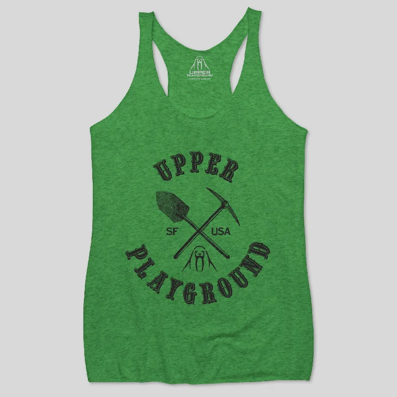 GOLD DIGGER WOMEN'S RACERBACK TANK casual tank top