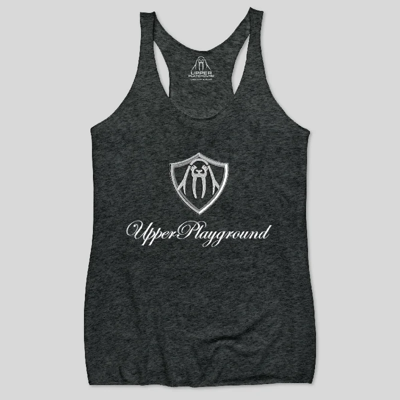 JUST WIN WOMEN'S RACERBACK TANK sequin tank top