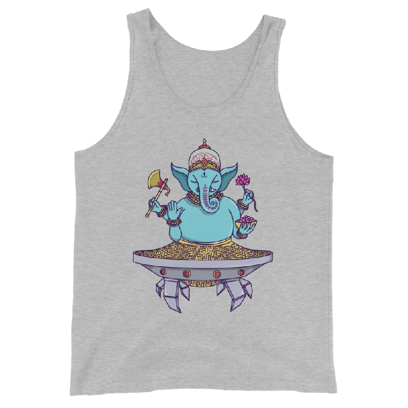 Ganesha Mech Graphic Tank Top high neck tank