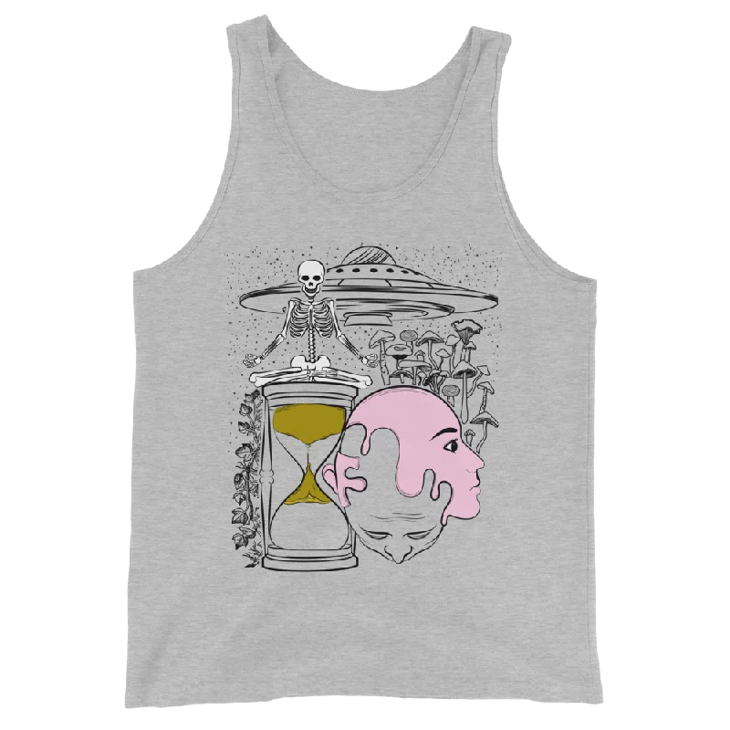 Give It Time Graphic Tank Top lemon yellow tank