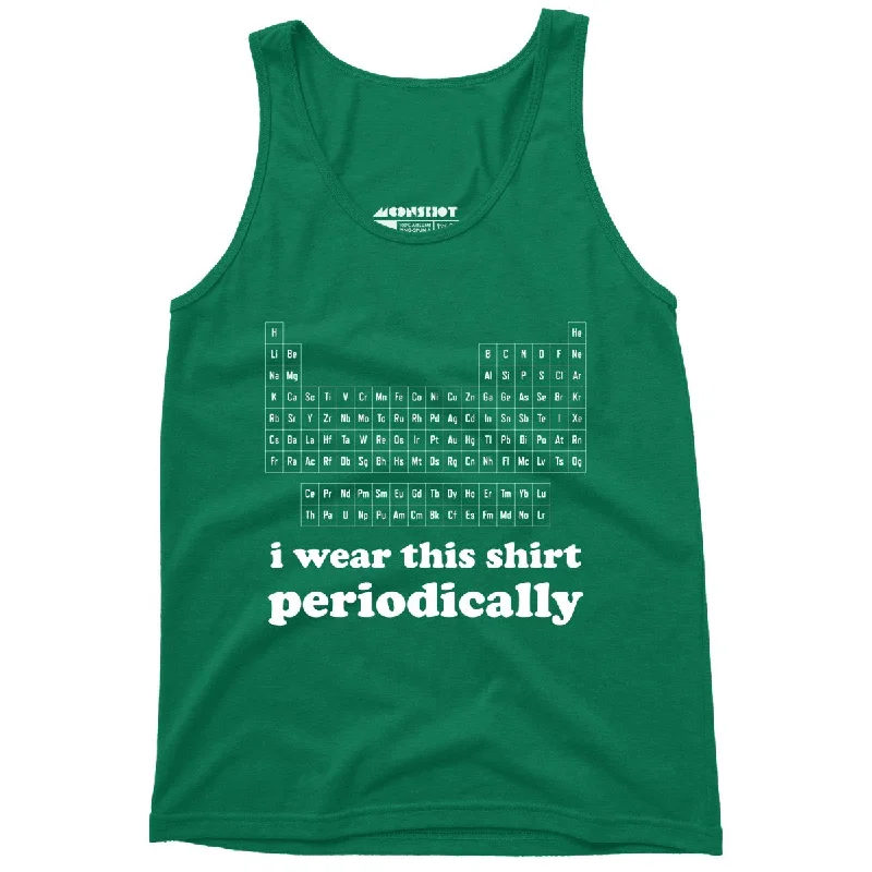 I Wear This Shirt Periodically - Unisex Tank Top cold shoulder tank