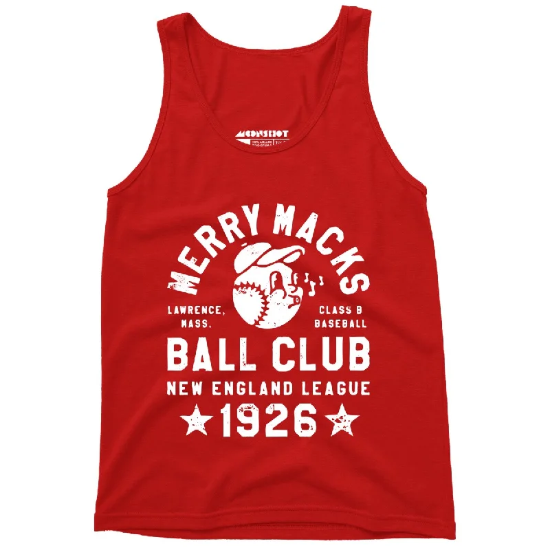 Lawrence Merry Macks - Massachusetts - Vintage Defunct Baseball Teams - Unisex Tank Top loose fit tank