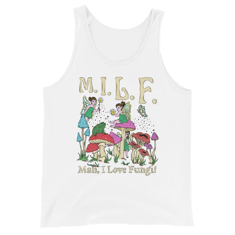 M.I.L.F Graphic Tank Top comfortable tank top
