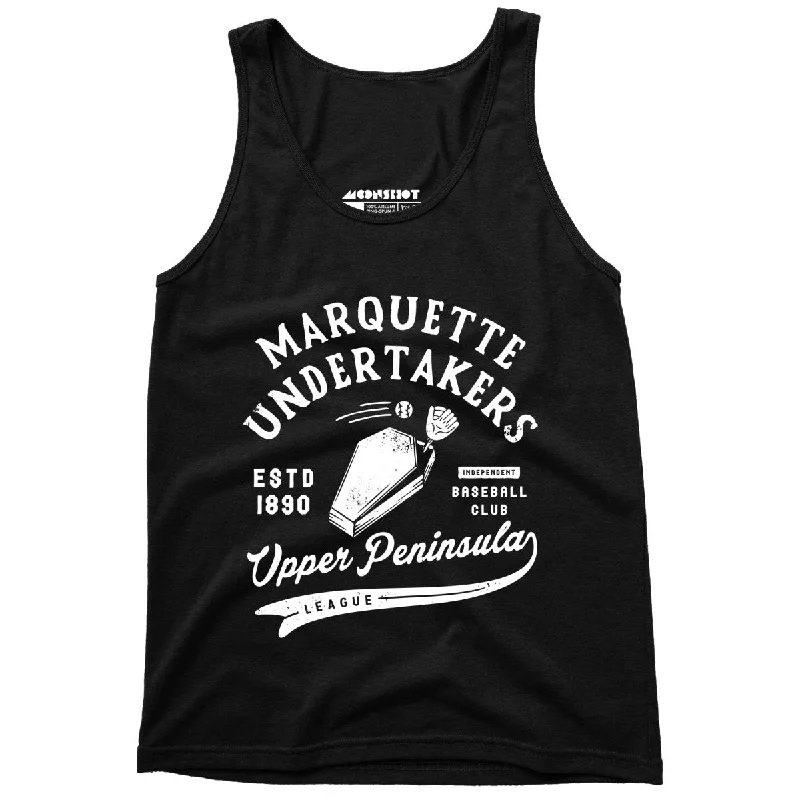 Marquette Undertakers - Michigan - Vintage Defunct Baseball Teams - Unisex Tank Top cropped tank top