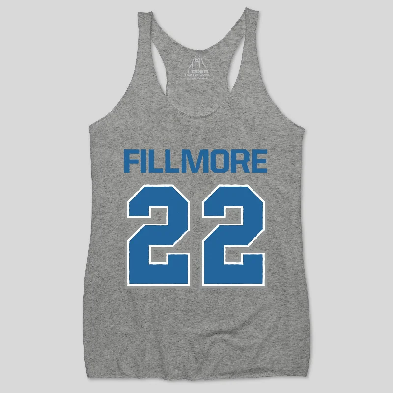 FILLMORE 22 WOMEN'S RACERBACK TANK cotton tank top