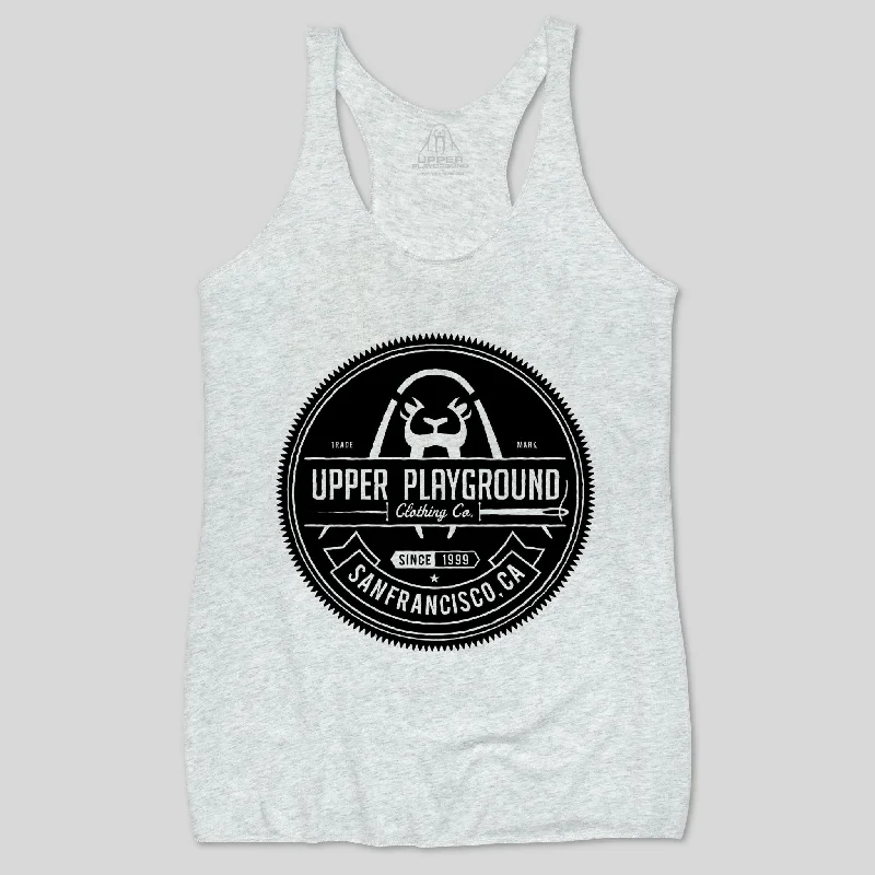 UP SEAL WOMEN'S RACERBACK TANK open back tank
