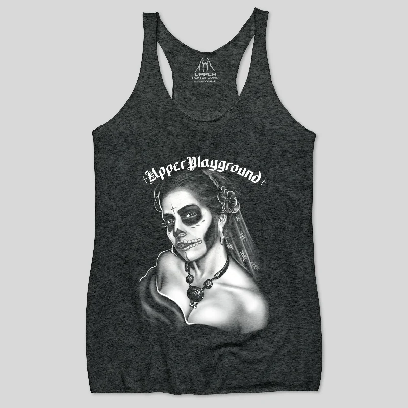 LA BELLA WOMEN'S RACERBACK TANK lace back tank