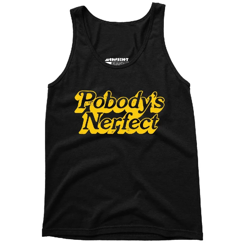 Pobody's Nerfect - Unisex Tank Top baby blue tank