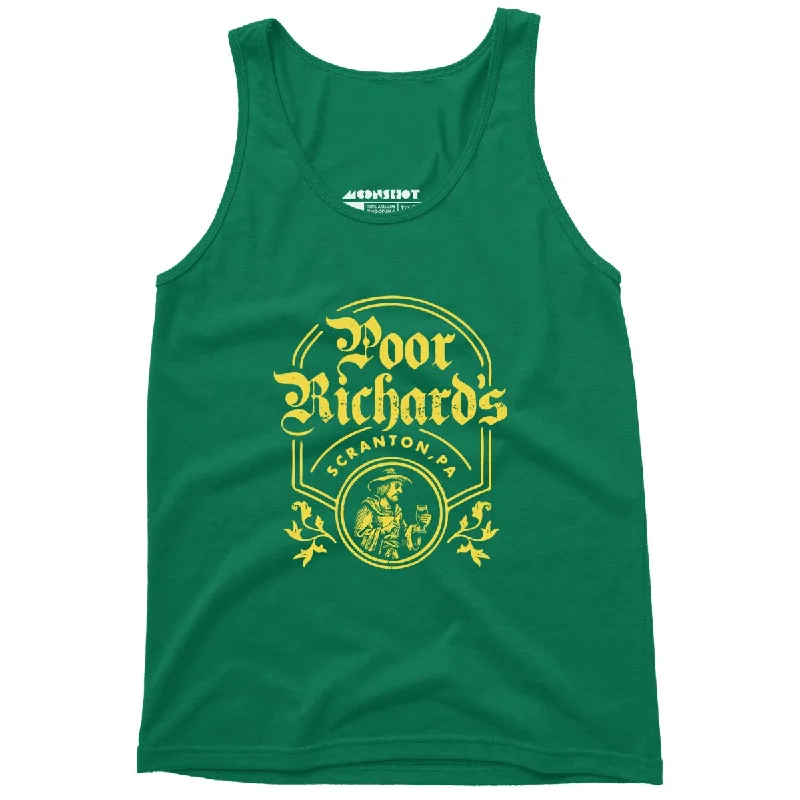 Poor Richard's - Unisex Tank Top fitness tank top
