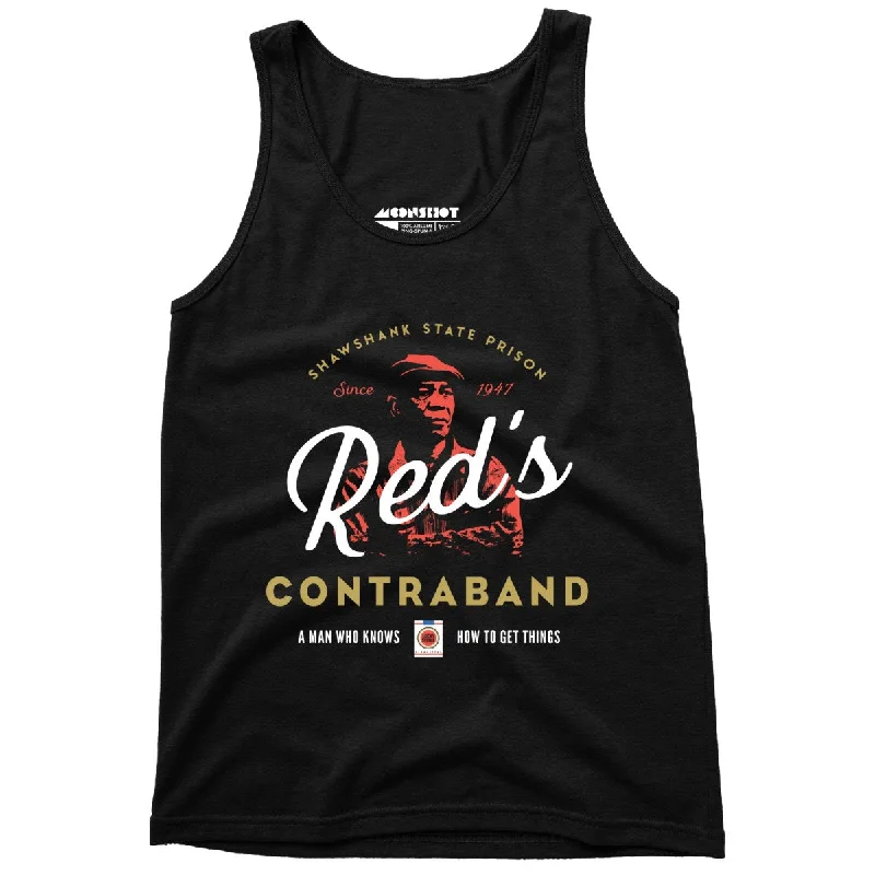 Red's Contraband - Unisex Tank Top ivory tank top