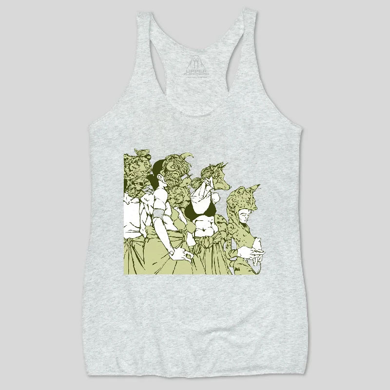 JUDGEMENT WOMEN'S RACERBACK TANK scoop neck tank