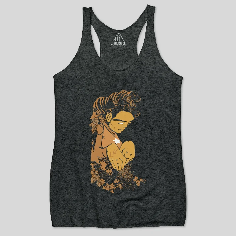 BENGAL WOMEN'S RACERBACK TANK tie dye tank