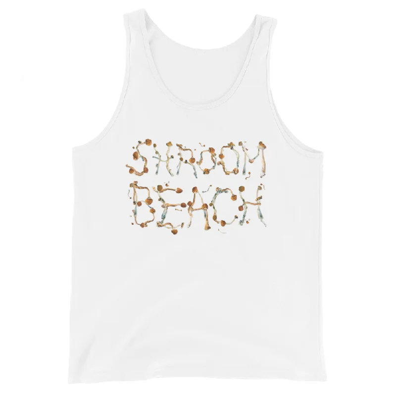 Shroom Beach Psi~ Graphic Tank Top mesh tank top