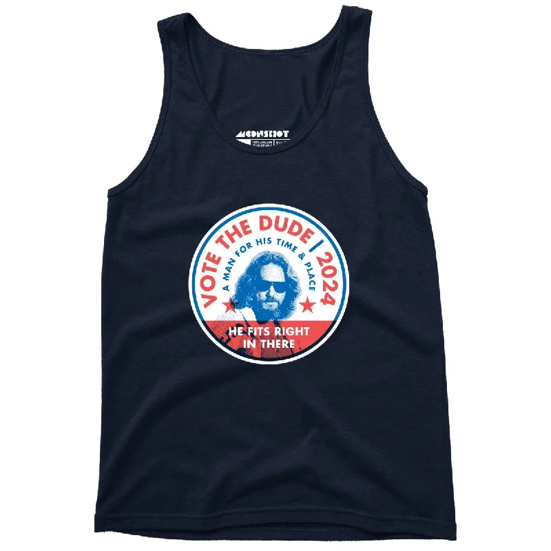 The Dude 2024 - Unisex Tank Top neon tank top