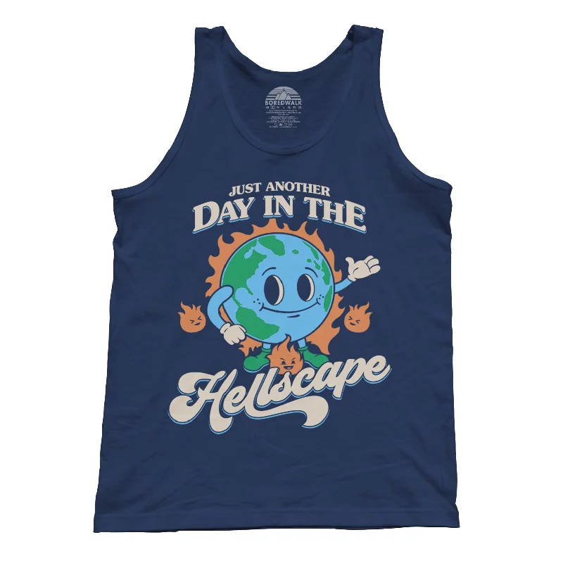 Unisex Just Another Day in the Hellscape Tank Top seamless tank top