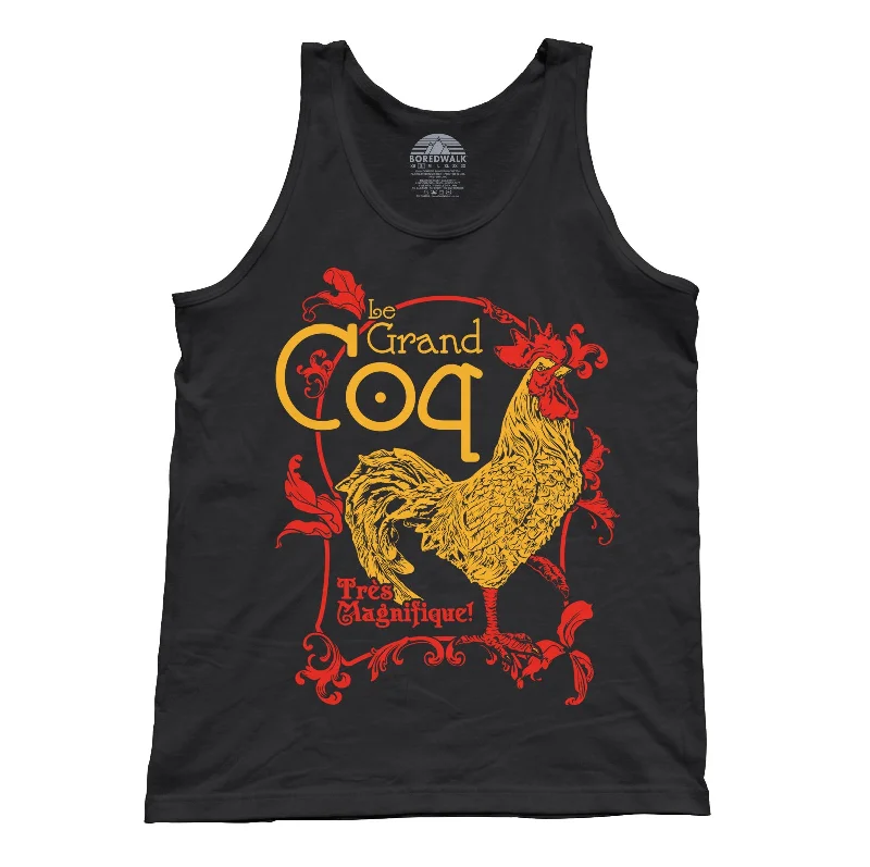 Unisex Le Grand Coq Tank Top - By Ex-Boyfriend lounge tank top