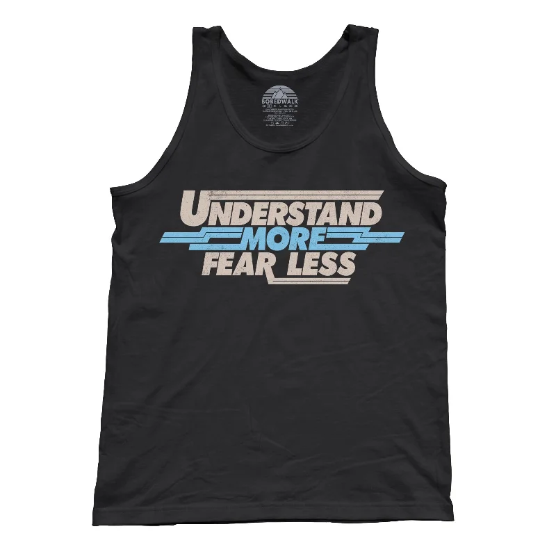 Unisex Understand More Fear Less Tank Top fitness tank top